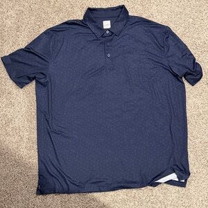 Men's Callaway Navy Short-Sleeve Polo Shirt